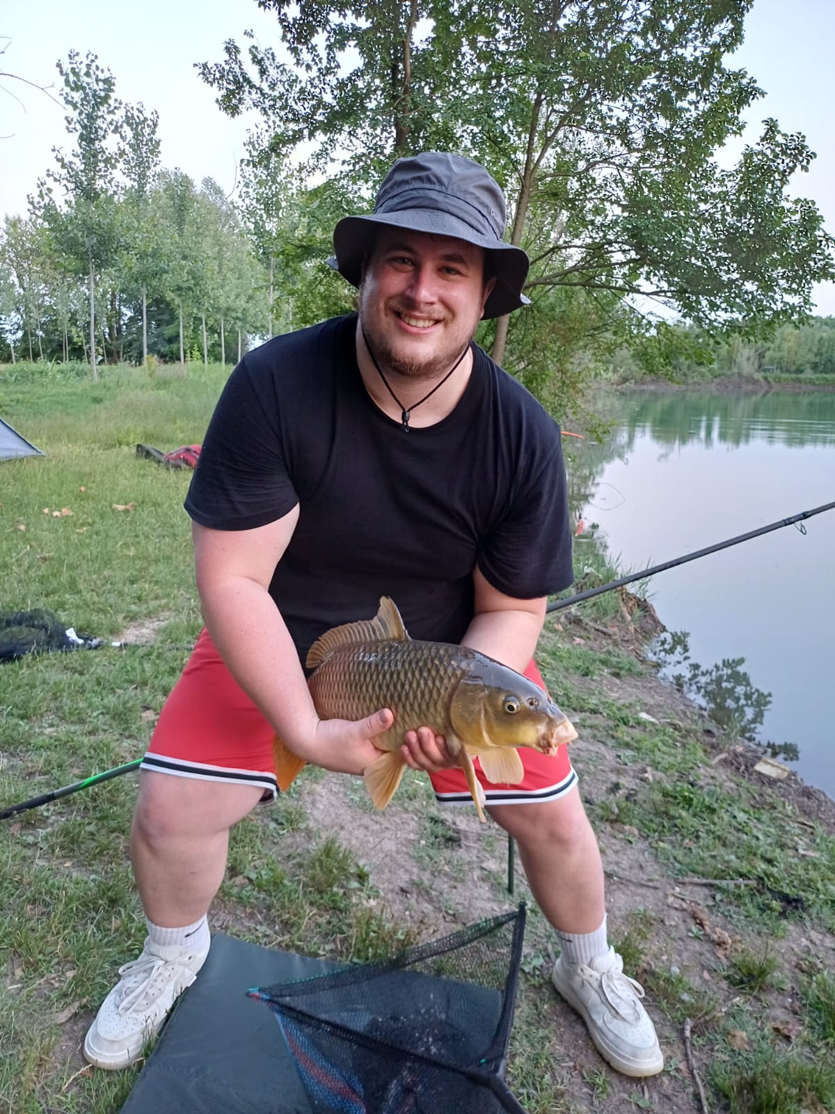 La prima della mia vita a carpfishing.