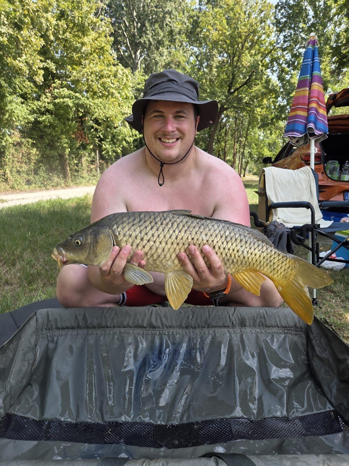 Carpa regina da 3,760 kg.
