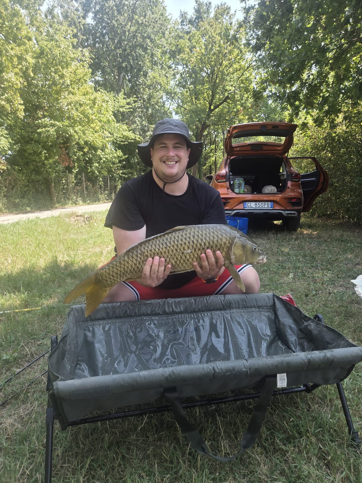 Carpa regina da 4,830 kg.