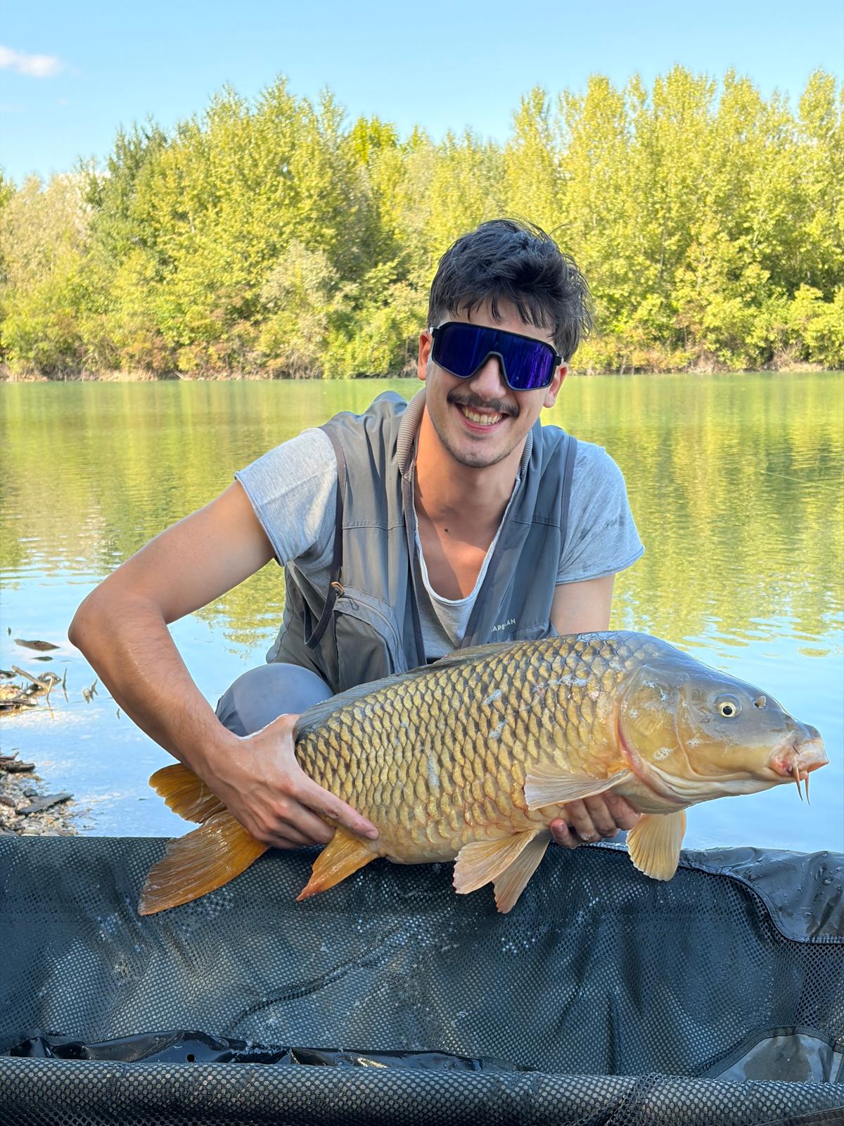 8,320 kg, personal best di Jack. Per dieci minuti è stato anche il pesce della sessione.